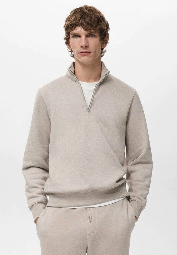 Mango Sweatshirt - beige