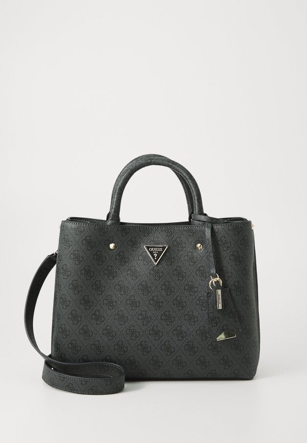 Guess MERIDIAN II GIRLFRIEND SATCHEL - Handbag - coal