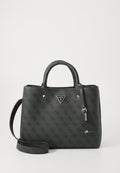 Guess MERIDIAN II GIRLFRIEND SATCHEL - Handbag - coal