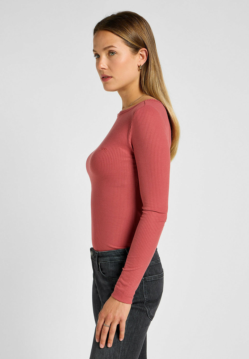 Lee LS BOAT NECK TEE