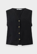 ONLY ONLTIZANA - Waistcoat - black