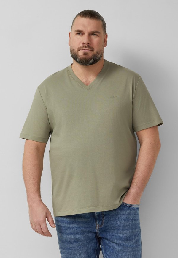 s.Oliver T-SHIRT - Basic T-shirt - olivgrün
