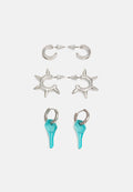 Uncommon Souls SPIKE KEY UNISEX 3 PACK