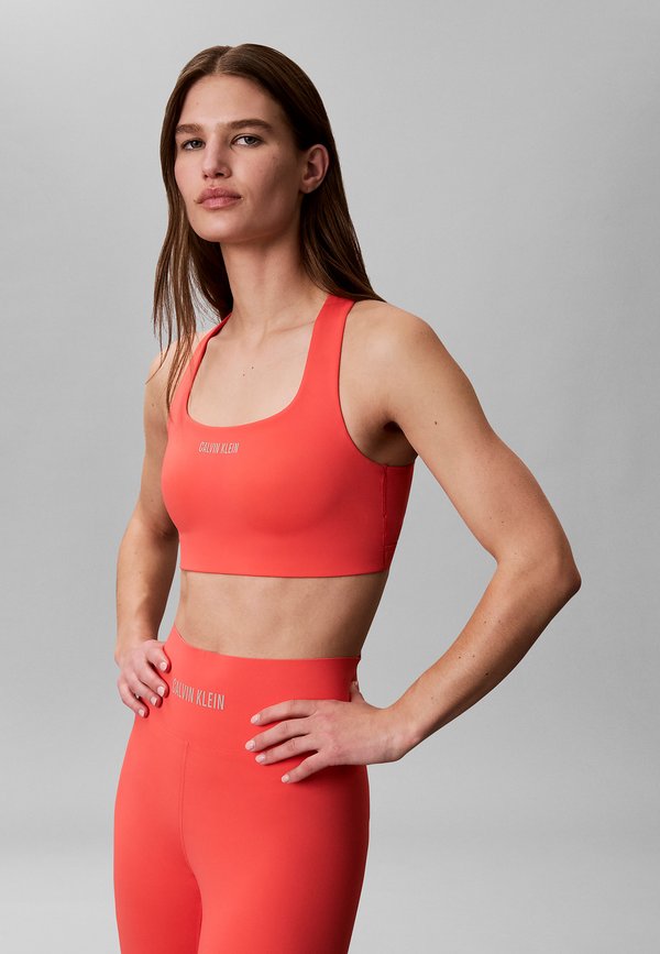 Calvin Klein Underwear INTENSE POWER MEDIUM SUPPORT -  SPORT - Medium support sports bra - punch pink