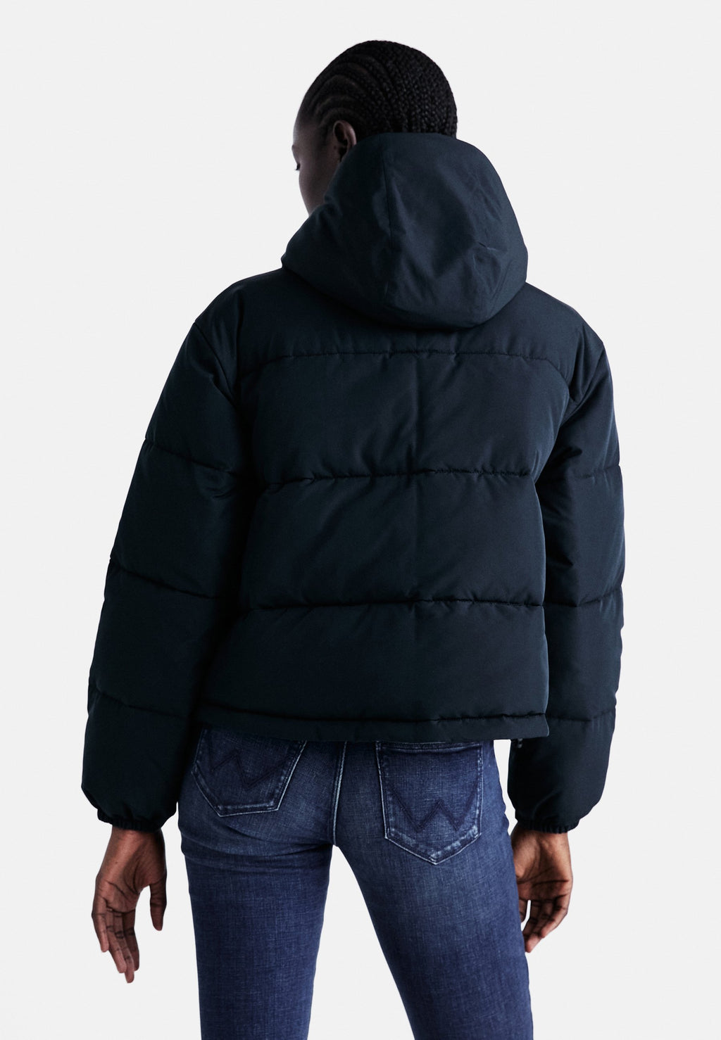 Lee HOODED SHORT PUFFER