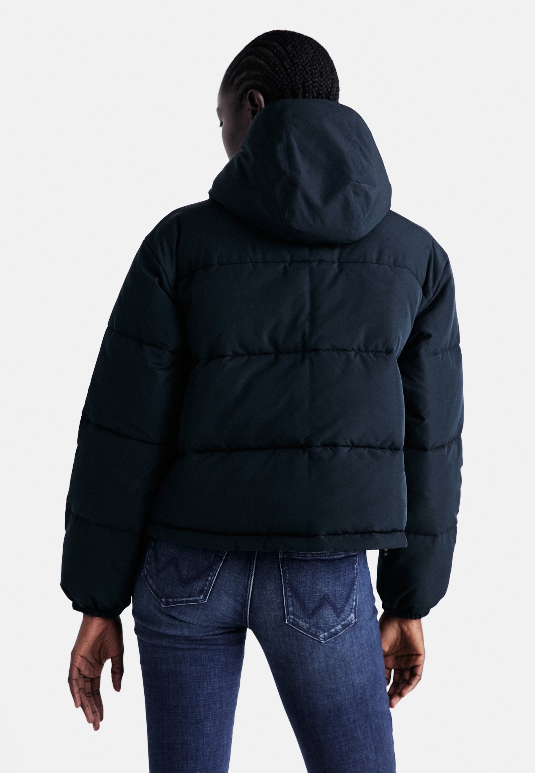 Lee HOODED SHORT PUFFER
