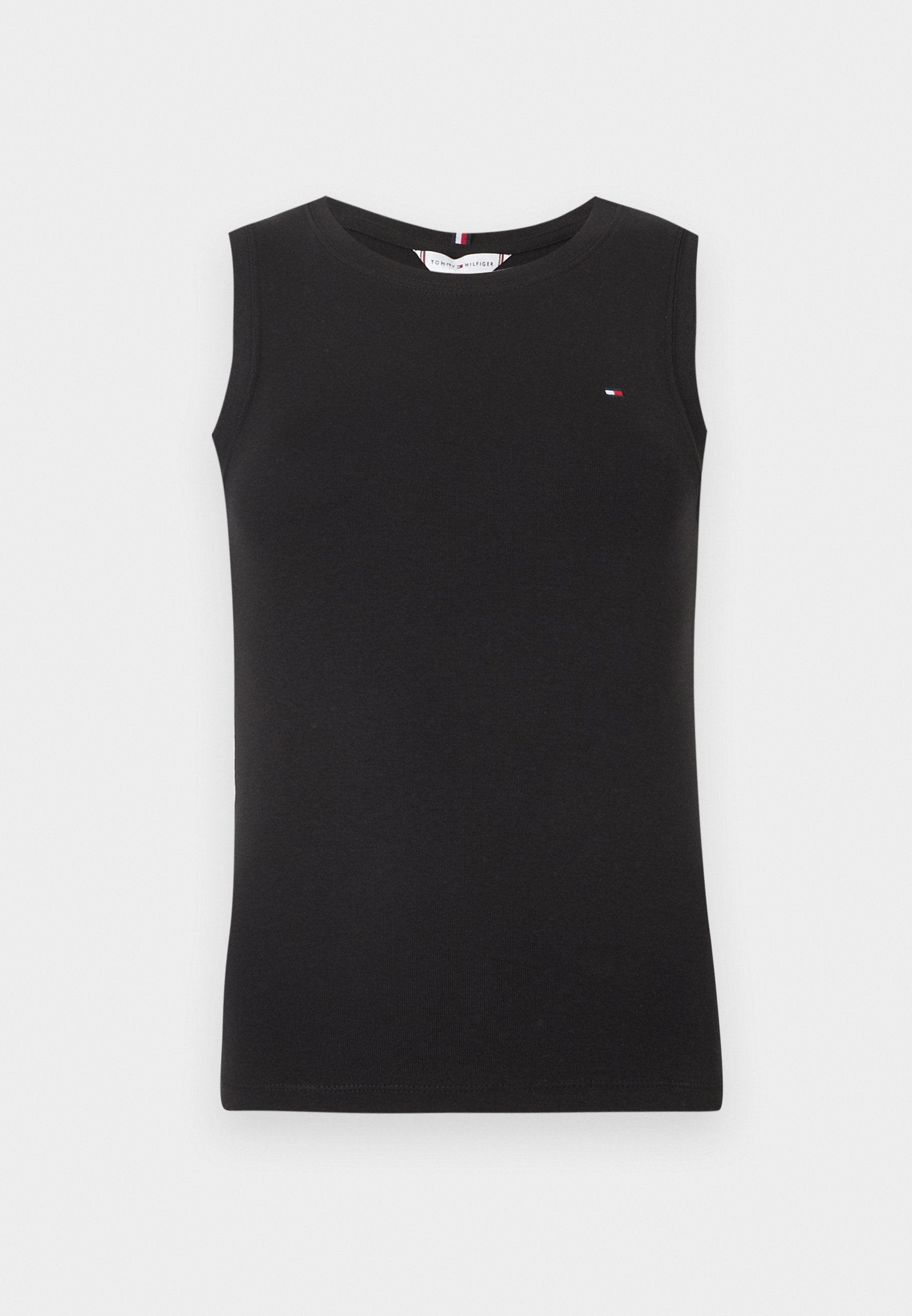 SLIM CREW NECK TANK TOP Media 1