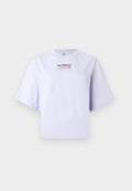 New Balance TRACKSIDE RELAXED - Print T-shirt - smoked violet