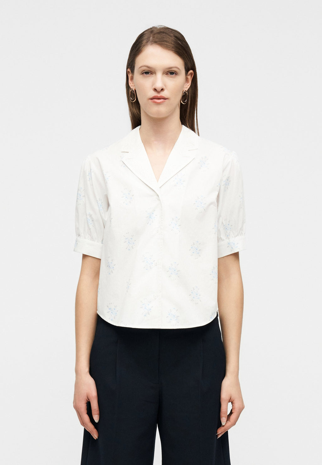 DESIGNERS REMIX FLORA COLLAR SHIRT