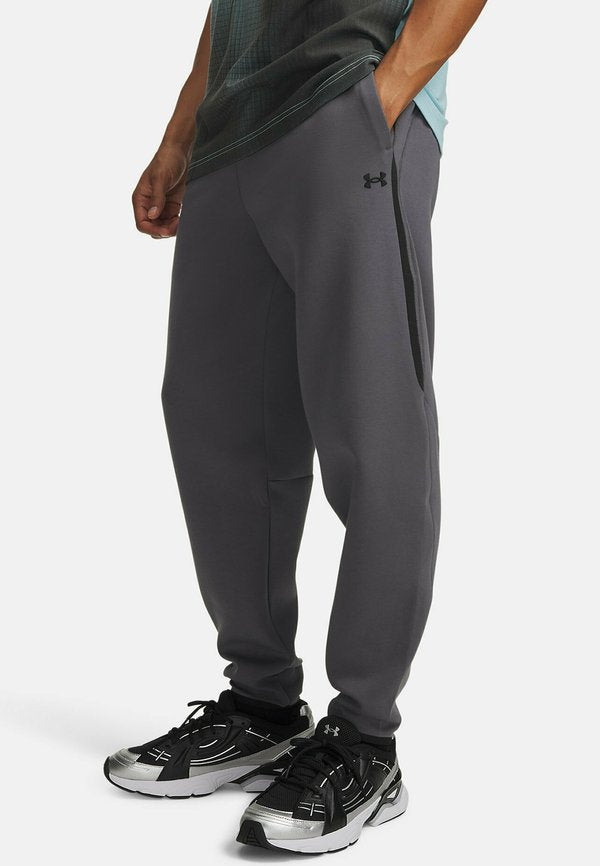 Under Armour UNSTOPPABLE FLEECE - Tracksuit bottoms - castlerock