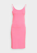 NU-IN TIE BACK SLIP MIDI DRESS