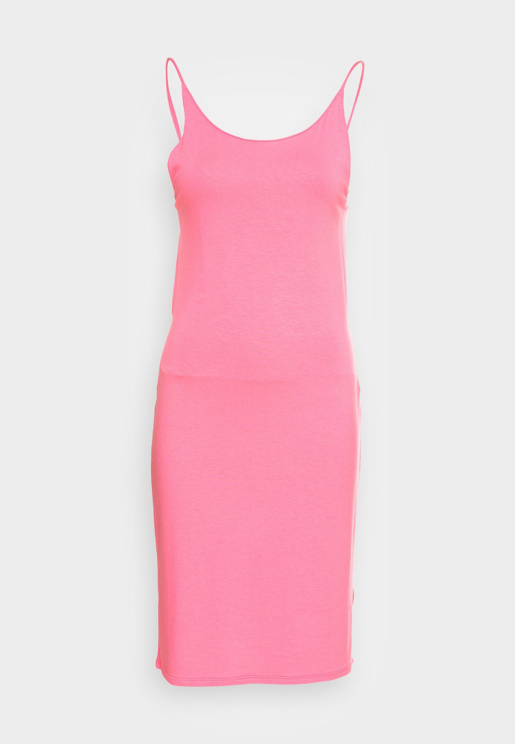 NU-IN TIE BACK SLIP MIDI DRESS