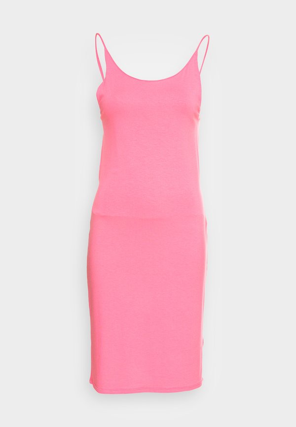 NU-IN TIE BACK SLIP MIDI DRESS