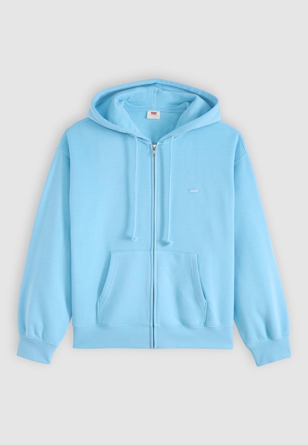 Levi's® EVERYDAY FULL ZIP HOODIE - Zip-up sweatshirt - alaskan blue