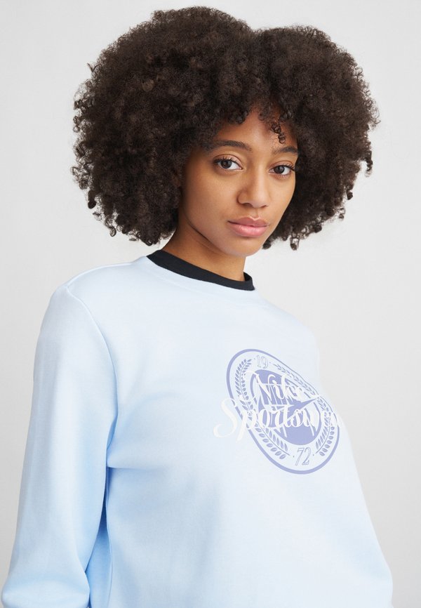 Nike Sportswear CLUB CREW - Sweatshirt - celestine blue/white