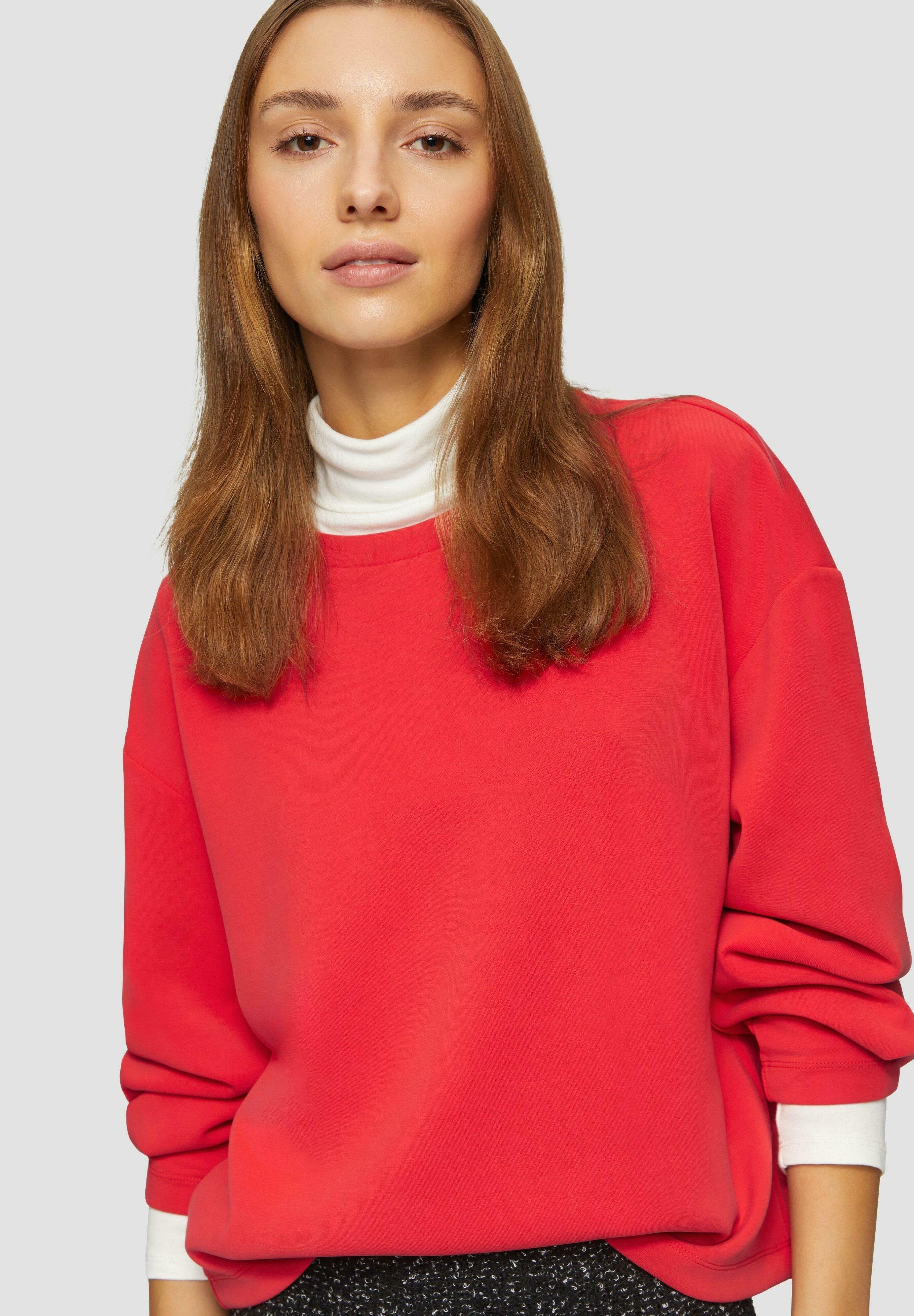 SCUBA-SWEATSHIRT AUS MODALMIX IM RELAXED FIT Media 4