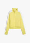 Puma T7 ALWAYS ON SHORT TRACK JACKET - Zip-up sweatshirt - lemon meringue