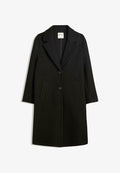 Bershka Classic coat - black