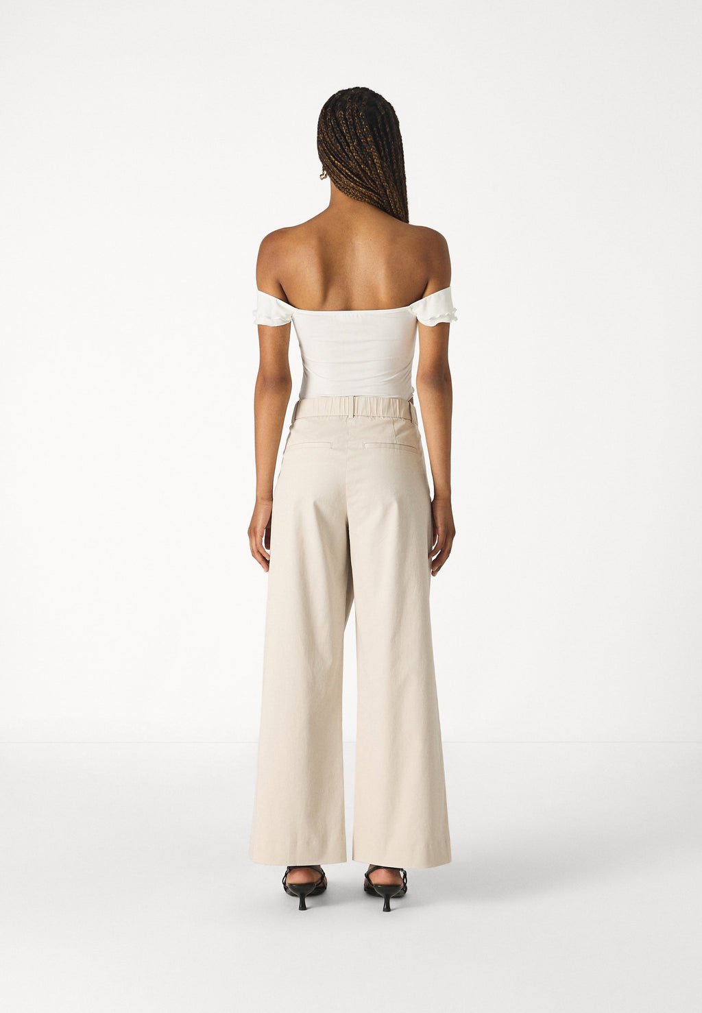 Abercrombie & Fitch LOW RISE WIDE LEG