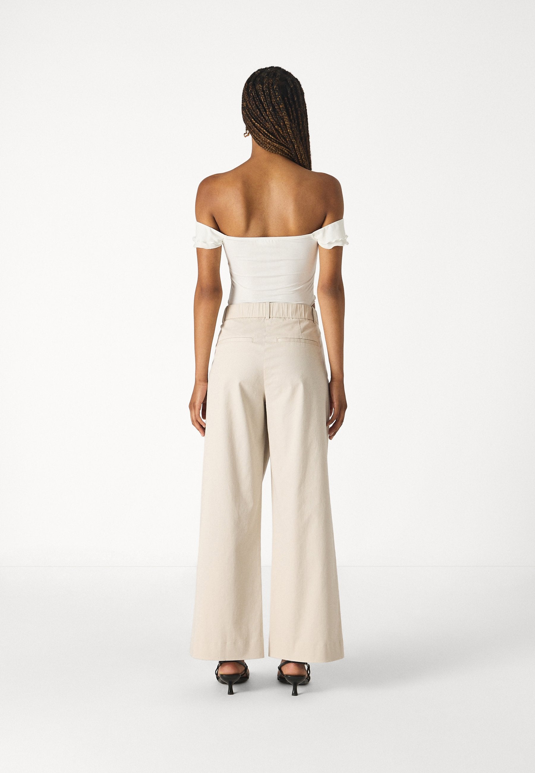 Abercrombie & Fitch LOW RISE WIDE LEG
