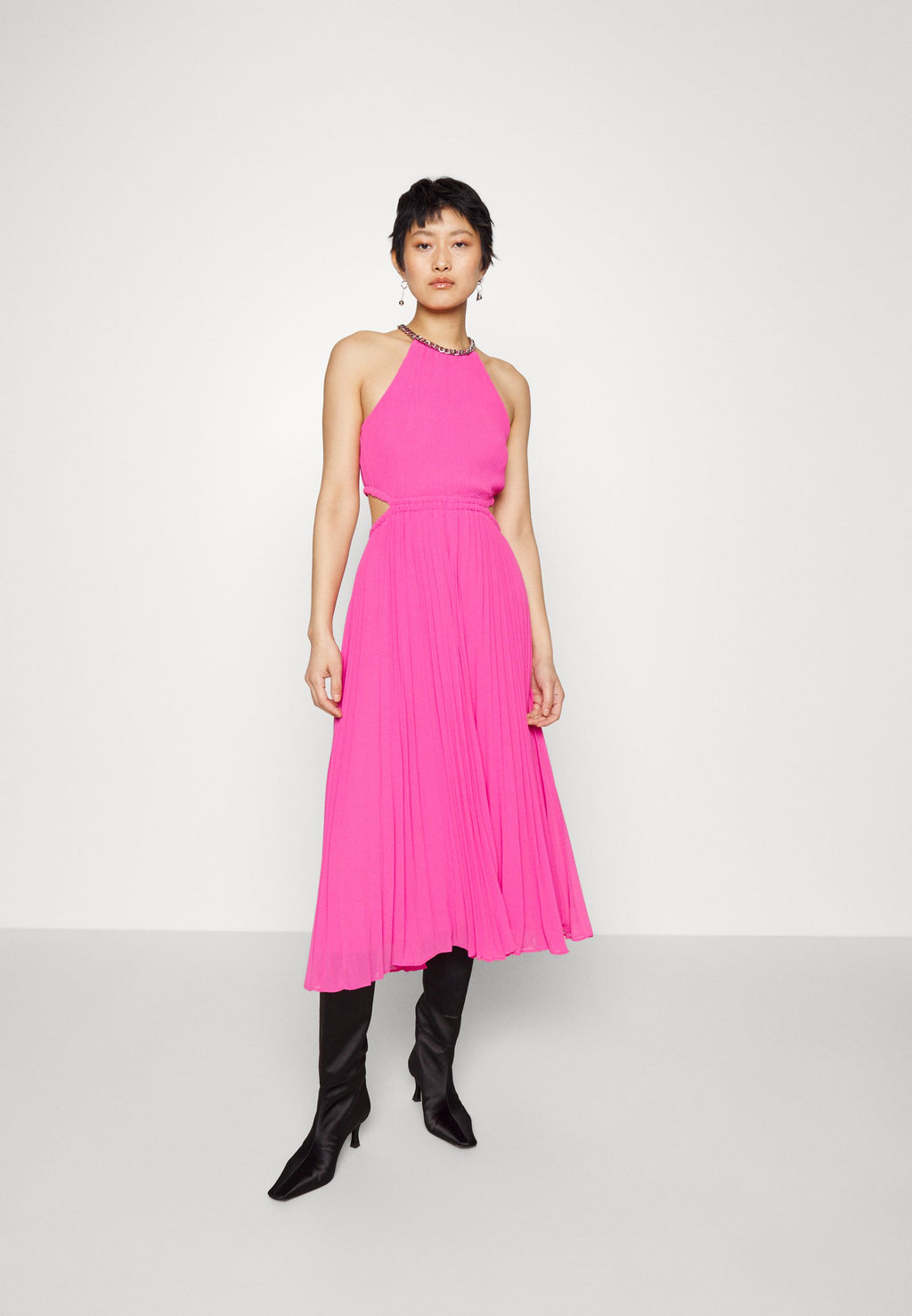 MICHAEL Michael Kors PLEATED CUTOUT