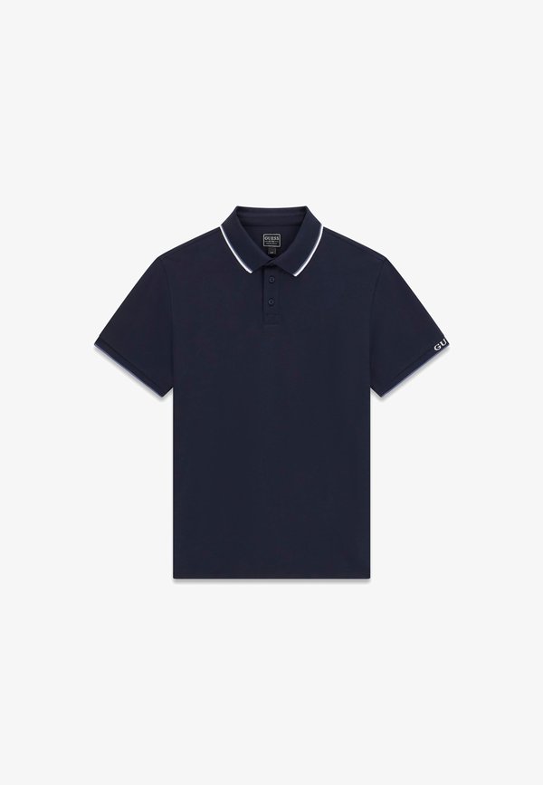Guess PIQUÉ-POLOSHIRT - Polo shirt - dunkelblau