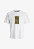 Jack & Jones Printed - Print T-shirt - bright white