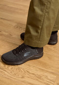 Skechers SUMMITS - Trainers - black mesh