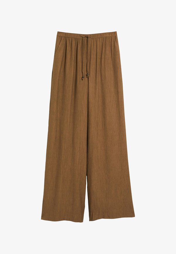 s.Oliver HOSE - Trousers - dunkelbraun