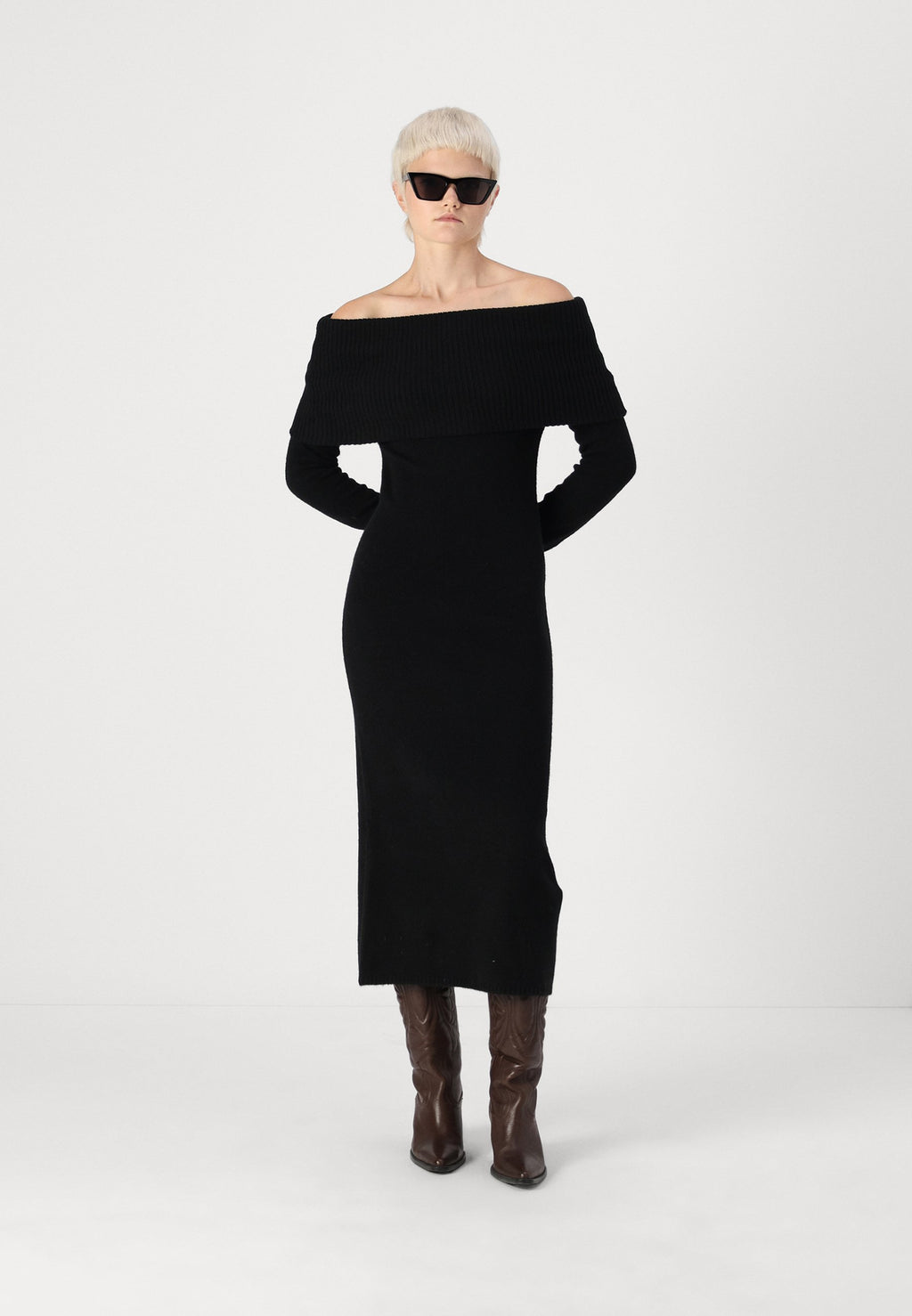 Pieces PCRIKO OFF SHOULDER DRESS