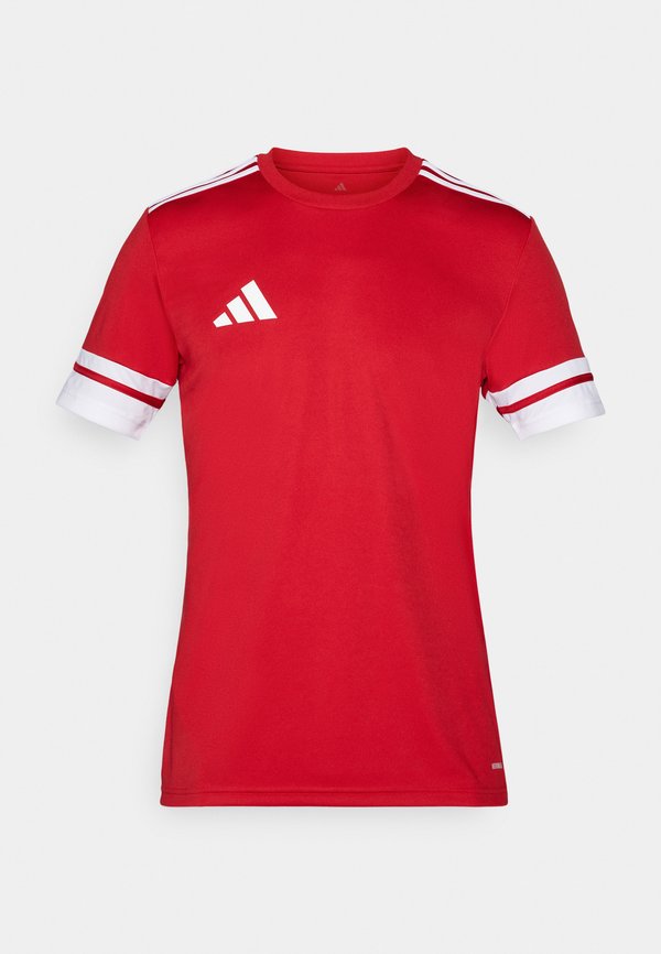 adidas Performance SQUADRA25 SHORT SLEEVE - Sports T-shirt - team power red/white