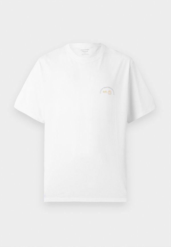 Jack & Jones T- - Print T-shirt - bright white