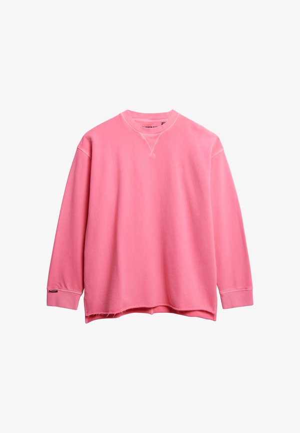 Superdry & Co STUDIOS CREW  - Sweatshirt - fluro pink