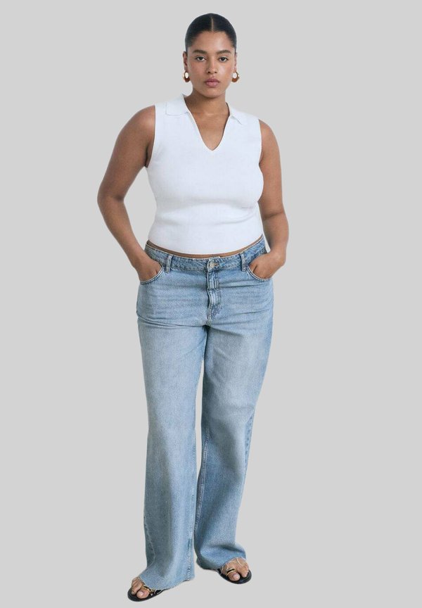 Mango DANILA WIDE LEG HIGH RISE
