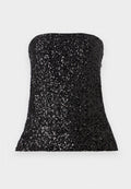 Long-Length Sequin Tube Top - Abercrombie & Fitch - View 1