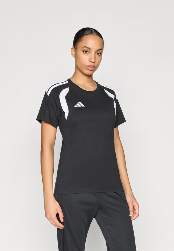 adidas Performance TIRO26 LEAGUE TEE - Print T-shirt - black/white