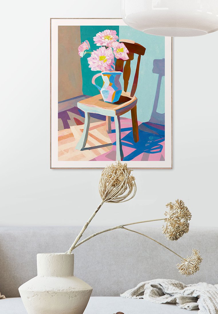 Orange Wallz SPRING CHAIR