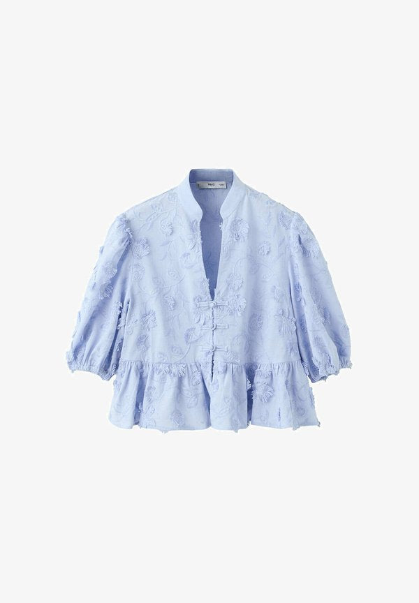 Mango ADULT - Blouse - blue