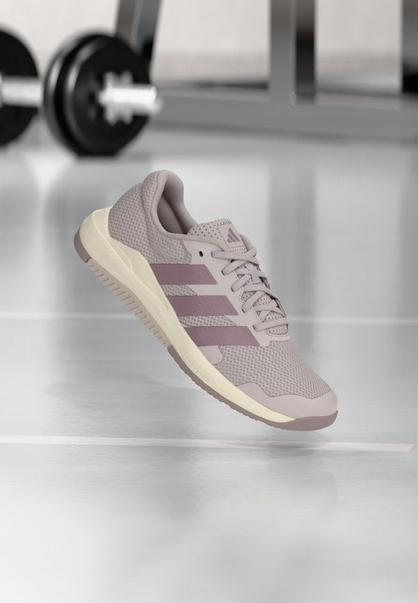 adidas Performance DS BASE - Training shoe - ice purple/preloved fig/chalk white