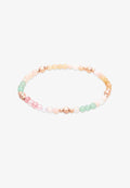 s.Oliver COLORFUL BEADS - Bracelet - roségold-coloured