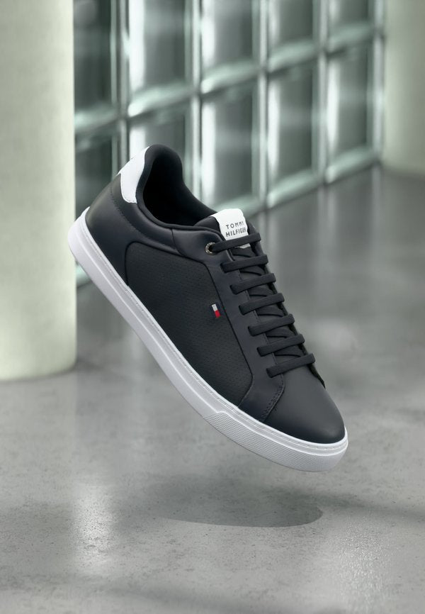 Tommy Hilfiger ICON COURT LIGHT - Trainers - desert sky