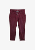 TOM TAILOR TOM TAILOR HOSEN - CROPPED  - Trousers - bordeaux red