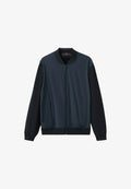 Mango Bomber Jacket - royal blue