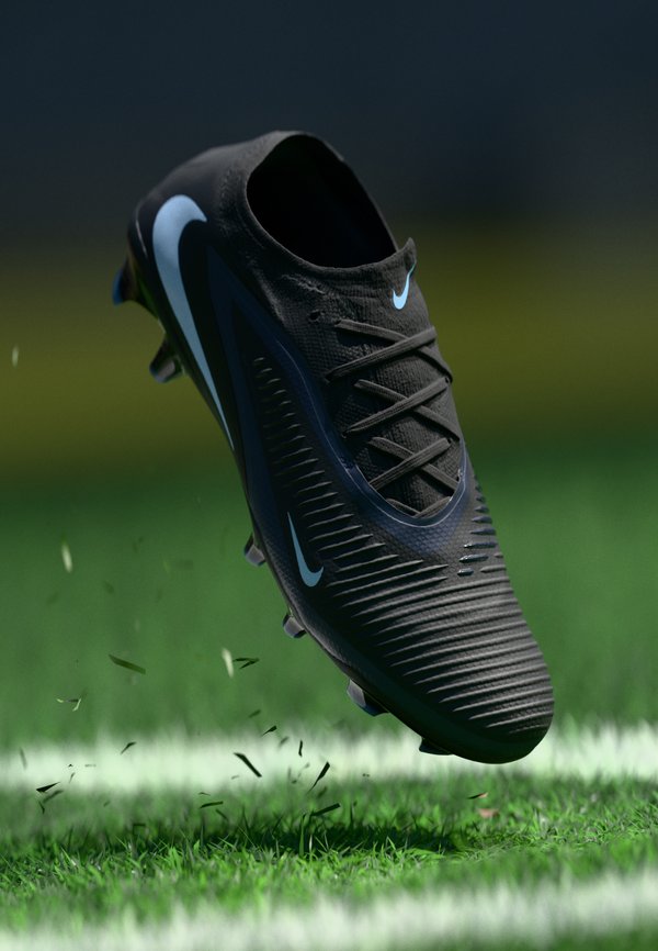 Nike Performance PHANTOM 6 LOW PRO FG UNISEX - Firm-ground football boots - black