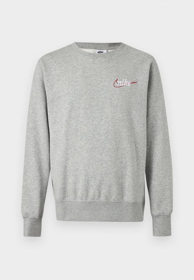 Nike Sportswear CLUB CREW - Sweatshirt - grey heather/khaki