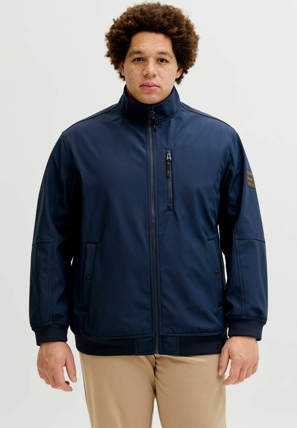 Jack & Jones Bomber Plus Size Bomber - Bomber Jacket - navy blazer