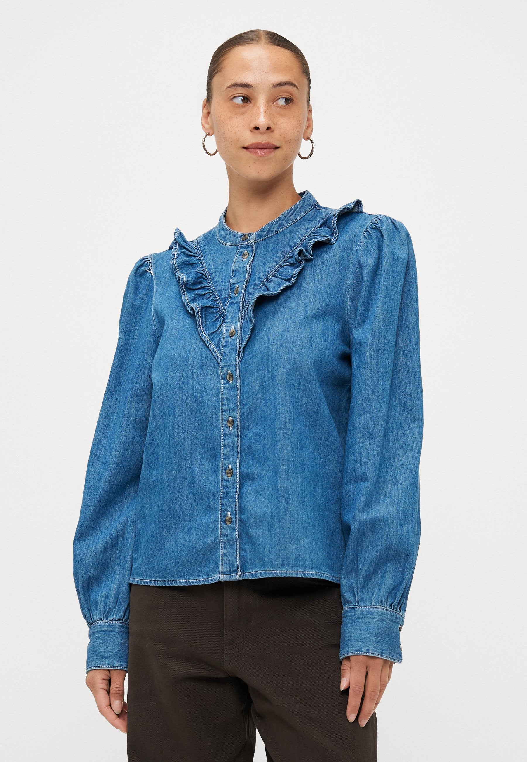 ONLDASHA SEVIGNY FRILL SHIRT  Media 3