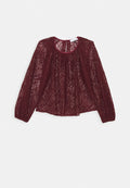 Closet CLOSET GATHERED NECK BLOUSE