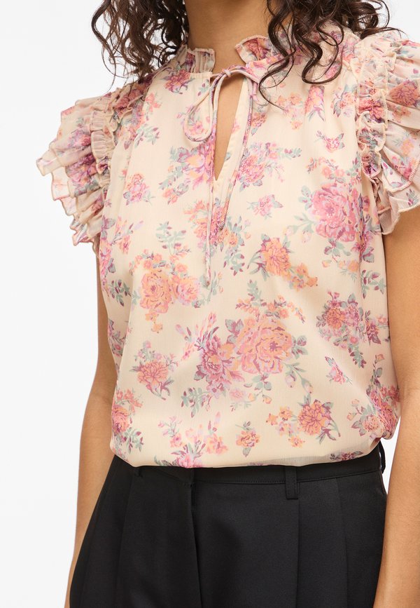 VILA Short sleeved VILAURA high neck