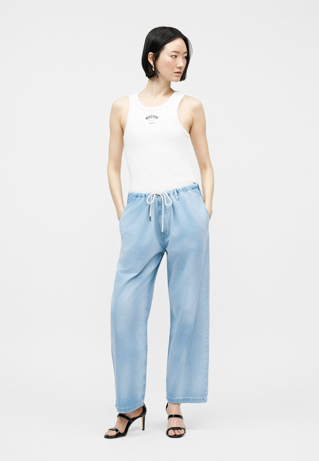 MOSCHINO JEANS TROUSERS